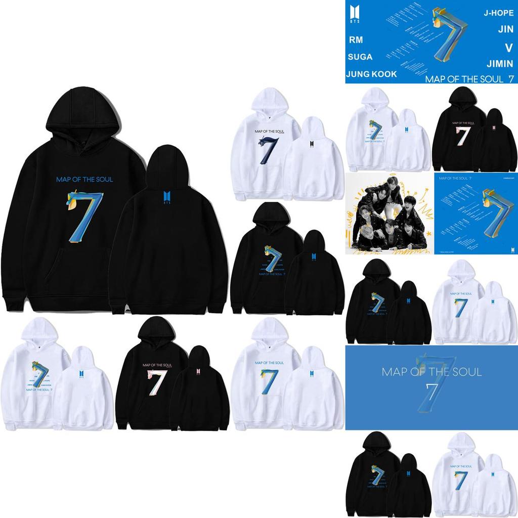 Bts Kpop Of The Soul7 Bangtan Boys Hoodie Coat Pullover Sweatshirt Top