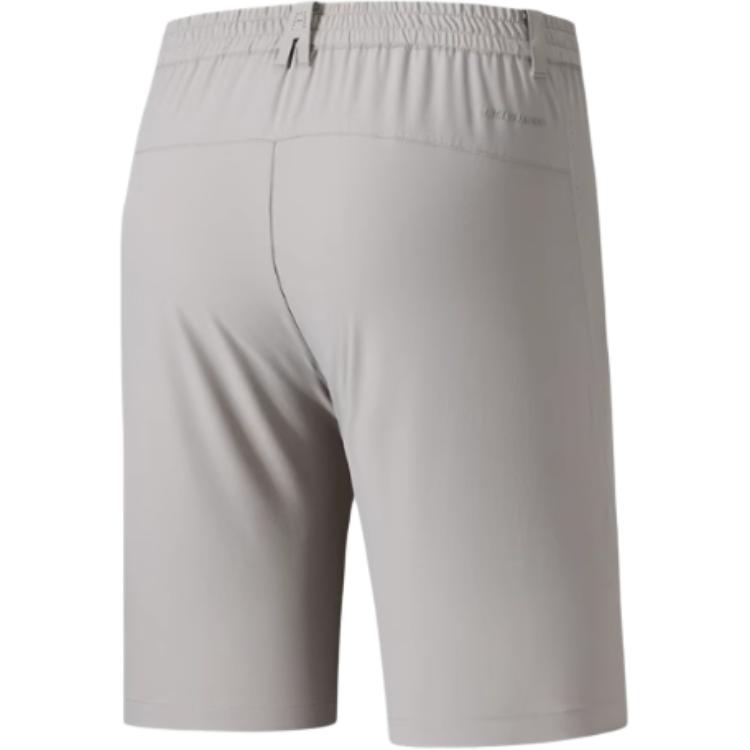 Anta Outdoor Series Sports Minimalist Solid Color Straight Leg Breathable Casual Shorts Men shorts Light-Ink-Green 152520513-2