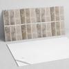 Self-Adhesive Panel With Print - Perfect For Kitchen 100x50 cm Rectangular Tiles