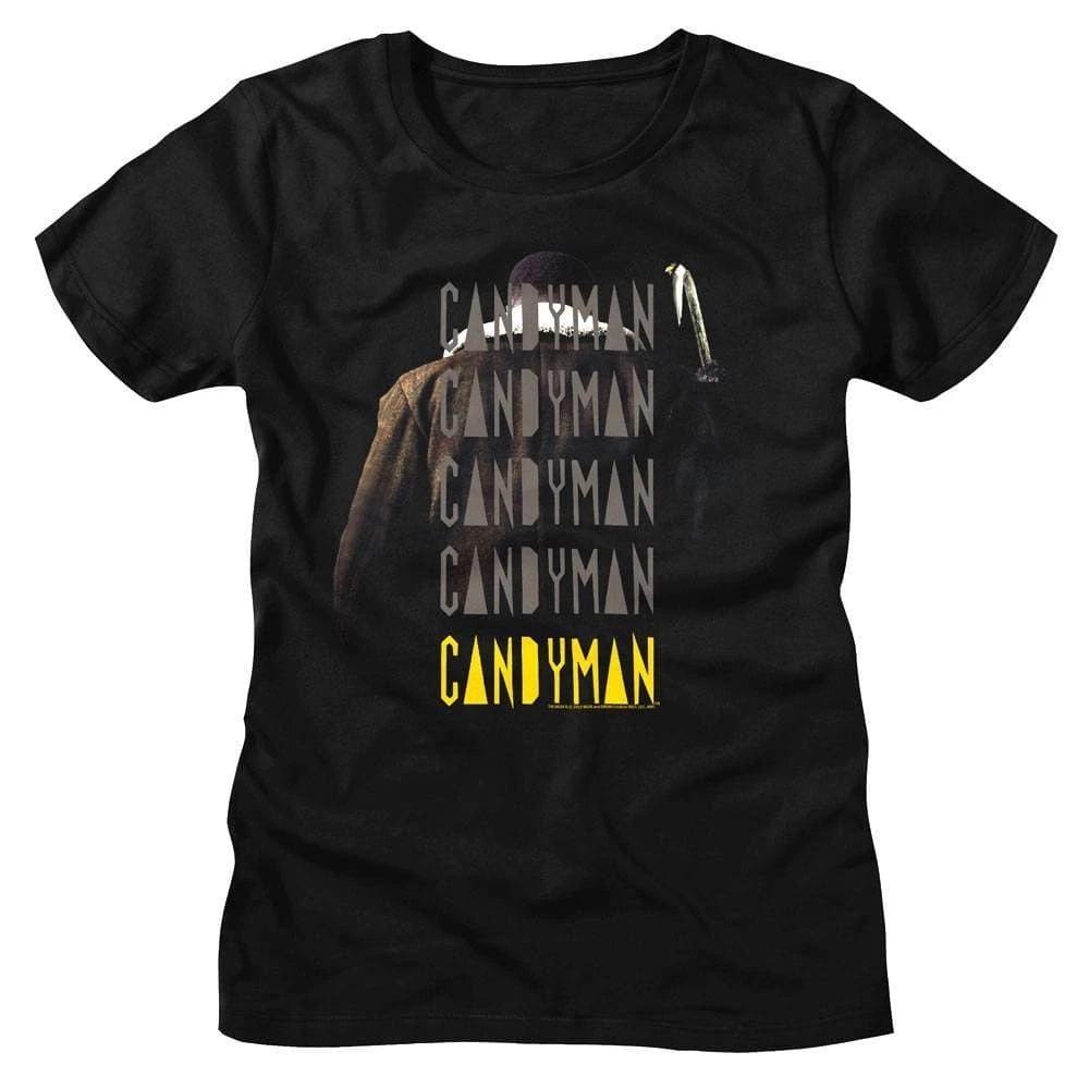 Candyman Say it 5 Times Women s T Shirt XL