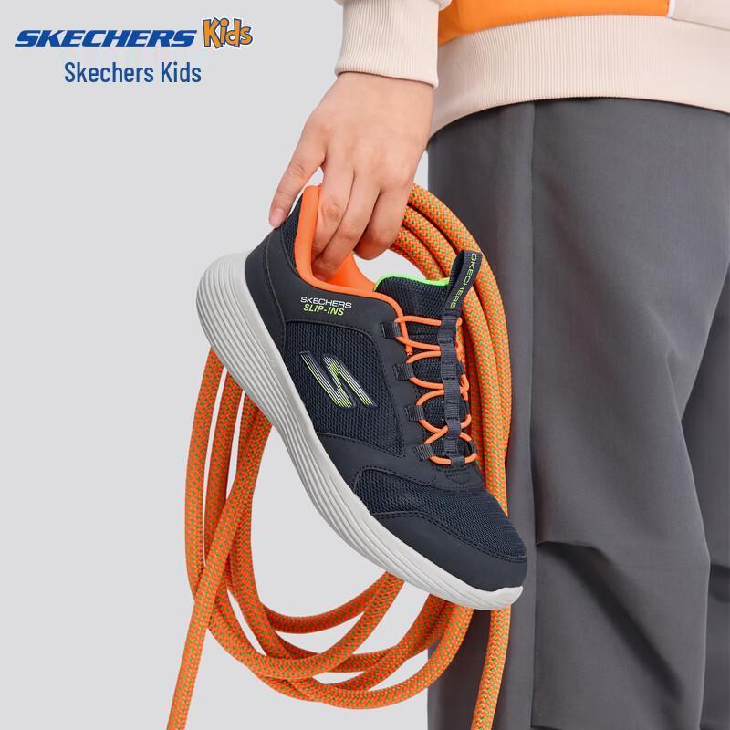 Skechers Boys' Mesh Breathable Sport Shoes 403899L