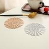 4PCS PVC Spider Web Coaster Hollow Out Tableware Heat-Insulating Mat Cup Mat  Dining Table