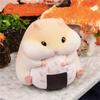 Model Toys Gourmet Hamster Figures Flocking Mouse Hamster Clarke Figures   Car Interior Decoration