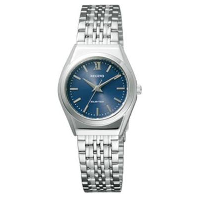 Damskie RS26-0041C ( Obejrzyj REGUNO damskie) Zegarek okrągły srebrny ze stali nierdzewnej analogowy