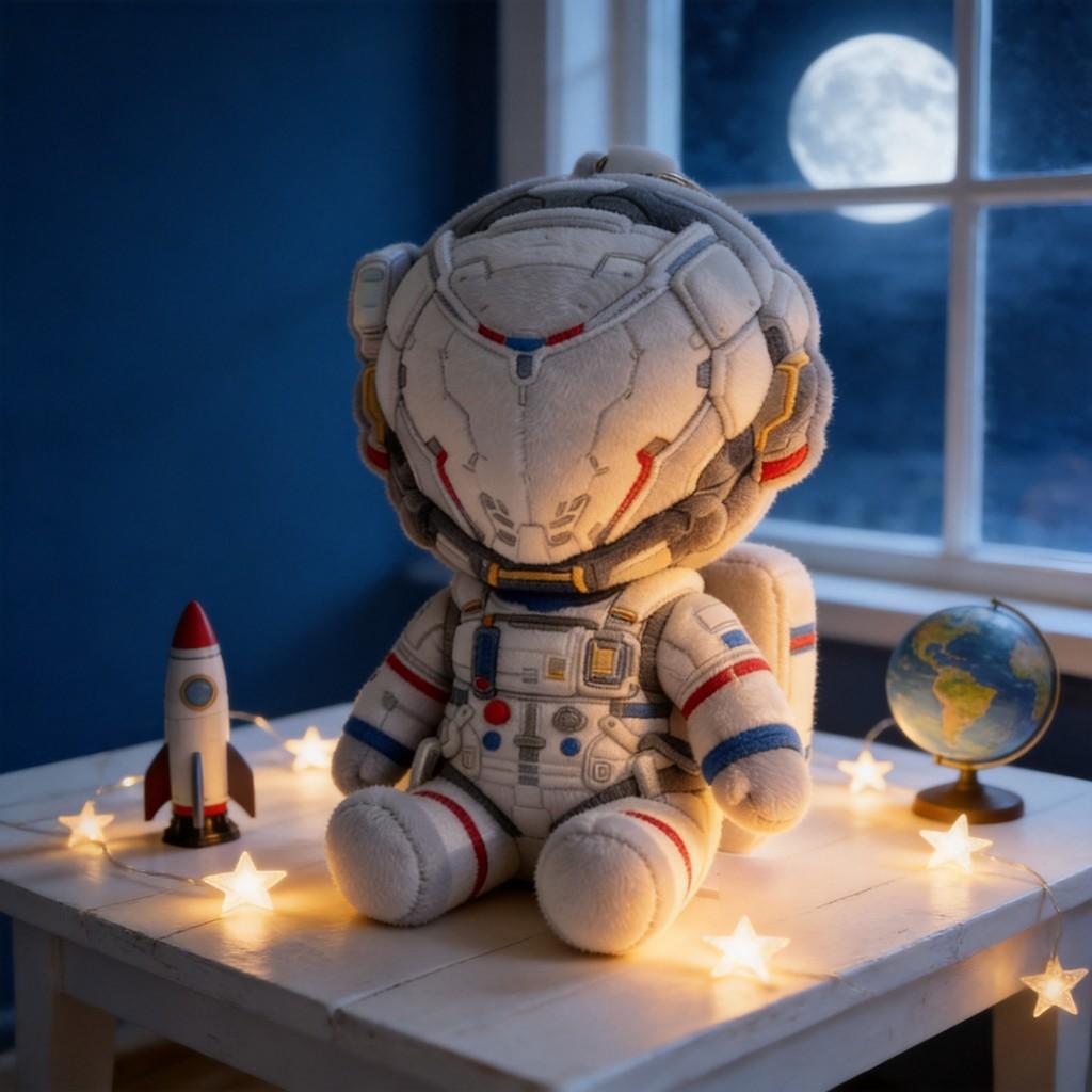 Pragmata Hugh Diana Plush Toy Game Character Stuffed Doll Collectible Soft Fluffy Figure Gift