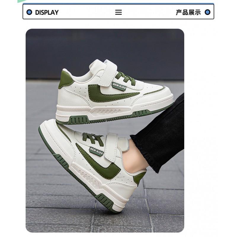 Kids Running Shoes Boys Girls Fall 2026 Lightweight Breathable Low Top Sneakers In Yellow White Black Blue Green