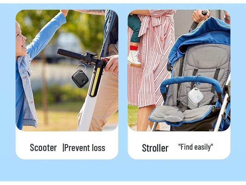 Smart Bluetooth Anti-Lost Tracker: Prevent Wandering In Elderly, Kids, and Pets - Wallet, Key, & GPS Locator