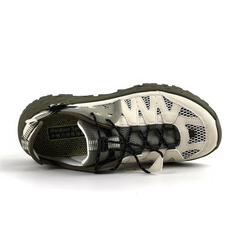 New Luxury Comfortable Breath Outdoor Walking Shoe Summer Trekking Sneaker Top Quality Wearable Mountain Climbing Footwear