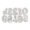 Number Embossing Cutting Dies Numbers Embossing Cutting Dies Templates for Birthday Card Making DIY Scrapbooking Craft