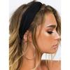 Headbands For Women Twist Knotted Women Head Bands Boho Stretchy Hair Bands Non Slip For Girls Criss Cross Turban Plain Headwrap Yoga Workout Vintage