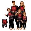 Family Matching Halloween Print Loungewear Set Long Sleeve Top and Pants