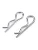 Stainless Steel R-Clip Type B Pin - Elastic Wave Hairpin Lock 