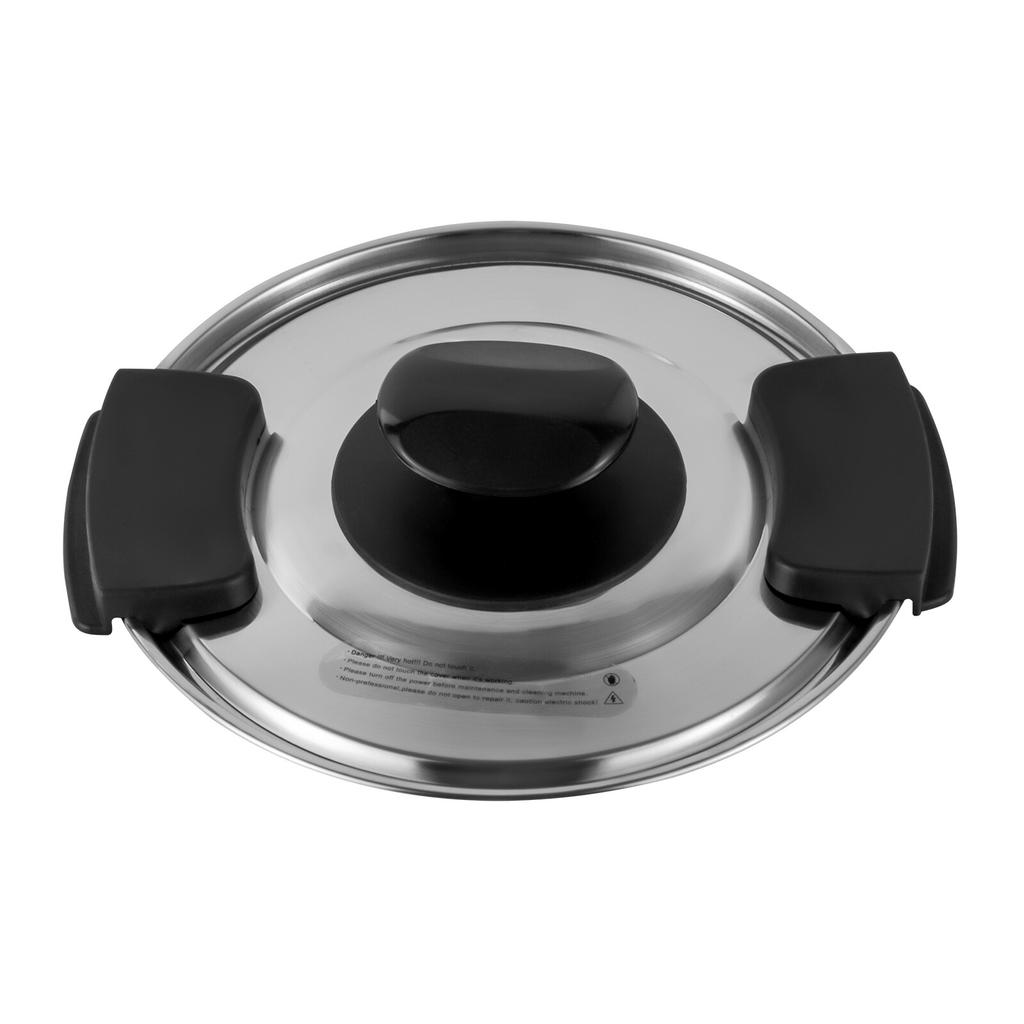8L Commercial Electric Hot Water Boiler Coffee Urn Stainless Steel Tea Dispenser 30-110C Keep Warm Catering Buffet