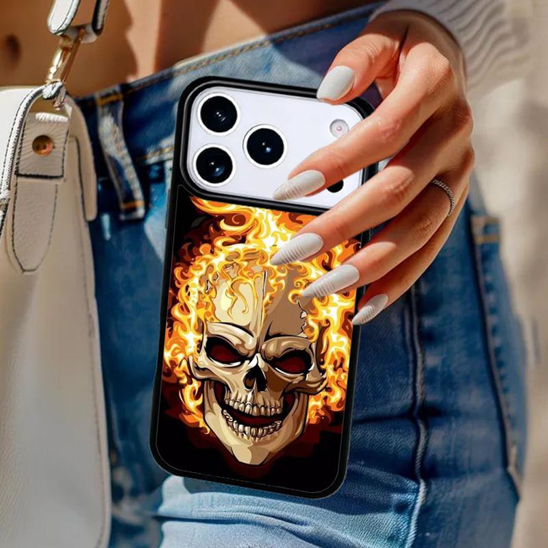 Mexican Sugar Skull Protective Phone Case For iPhone 17 Air 14 15 13 12 Max Cover For Apple 16e 11 Pro Max Plus Coque