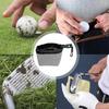 Golf Club Cleaning Kit Portable Waterproof Nylon Case with Detachable Buckle Dry Wet Separation Hanging Design for Golfers