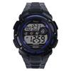 Men's Classic ODM Digital Watch Black Plastic 3ATM Waterproof with Chinese Movement Luxury Sport Feature Alarm