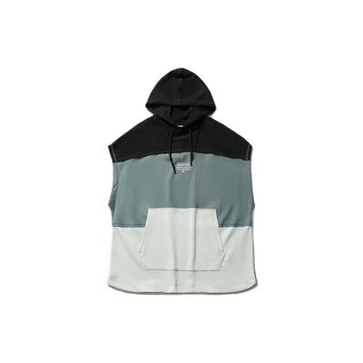 Li Ning Badfive Basketball Series Loose Hooded Sleeveless Sweatshirt Unisex Sweatshirt Black AWDR177-4