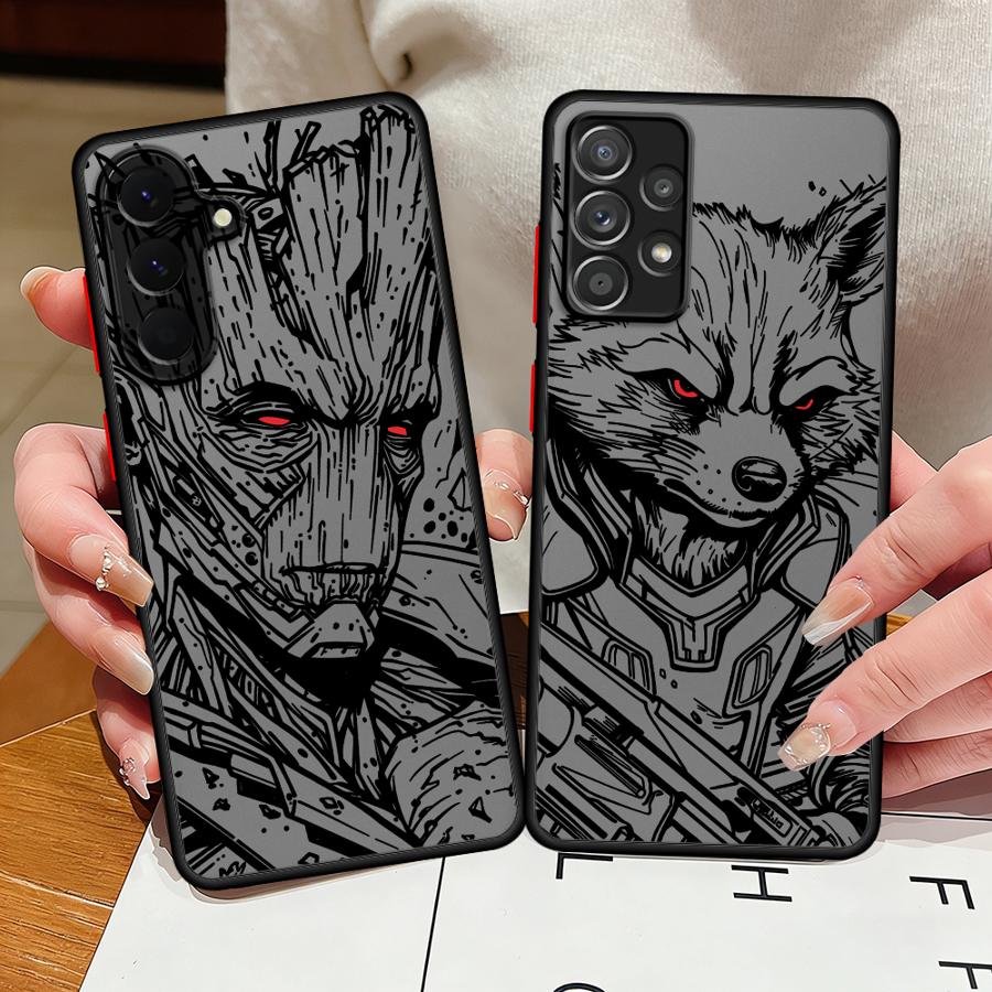 Funda para Teléfono Marvel Deadpool Ironman para Samsung Galaxy A54 A16 A15 A56 A55 A17 A52 A35 A34 A36 A14 A23 A52S A72 A53 A73 A33