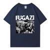 Trendy 2025 FUGAZI Band Graphic Oversized Tee Shirt Streetwear Men Women Summer Short Sleeve T-shirts 100% Cotton Popular Unisex