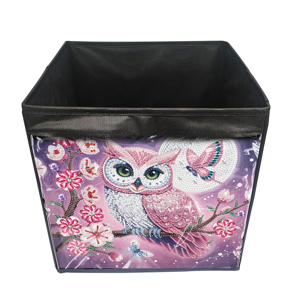 Diamond Painting Storage Bin Canvas Organizer Box Diamond Painting Kit Diamond Painting Storage Container Home & Office Decor