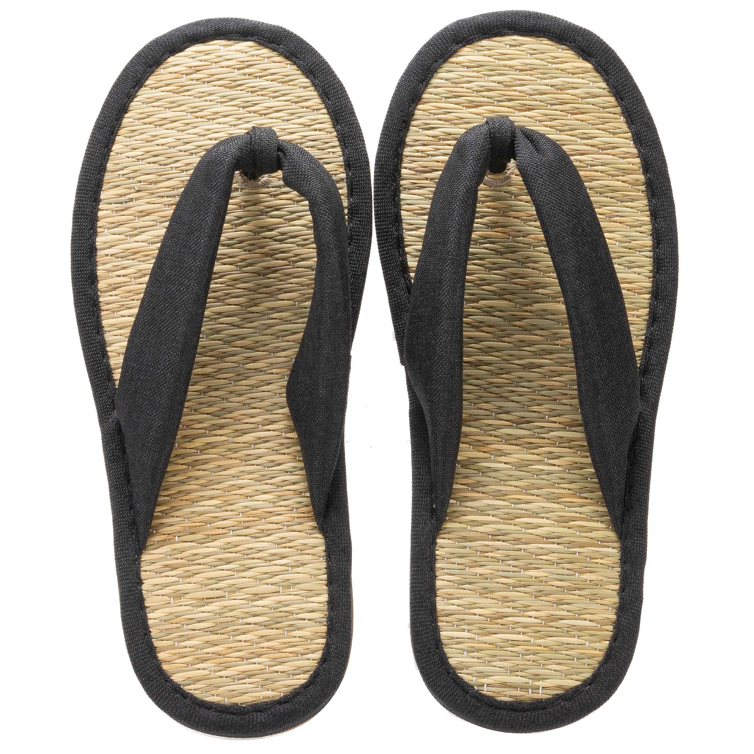 

Игуса Ремешок Комната Комната Средний Для Женщин и XL [VANSSARDI] Тапочки, Сандалии, Обувь, Татами, Однотонный, Мужские, Черный, чёрный