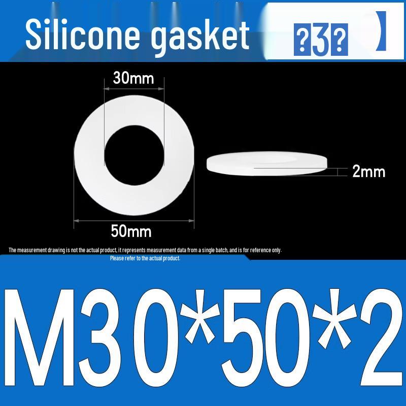 Silicone High-Temp Waterproof Gasket & Shock Absorbing Seal Pad