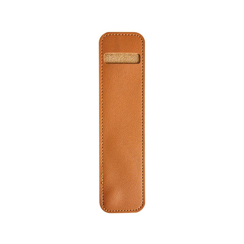 1 Stück Federmäppchen Trendige Tragbare Stifttasche Weiche PU-Leder Stifthalter Tasche Reiseartikel Für Kugelschreiber & Füllfederhalter