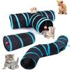 Hot Foldable Cat Tunnel Tube Interactive Fun Kitty Training Toy Boredom Buster for Puppy Kitten Pet Supplies Cat Accessory