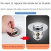 Universal Leak-Proof Brass Pop-Up Bathroom Sink Stopper