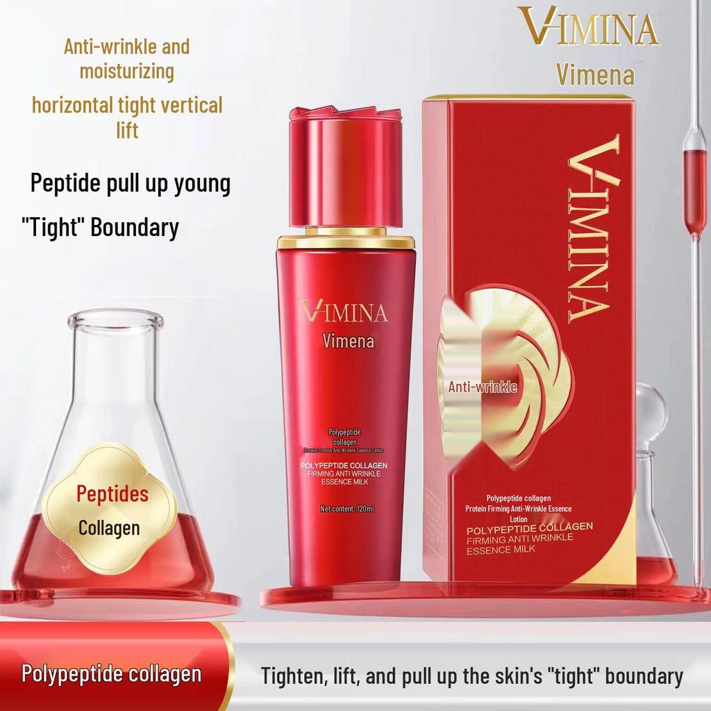 Radiant Peptide Collagen Set: Tender, Moisturizing, Non-Greasy Skincare for Brighter Skin Tone.