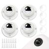 1/4Pcs Self Adhesive Type Mute Ball Universal Wheel Furniture Casters Wheels Stainless Steel Wheel 360° Rotation