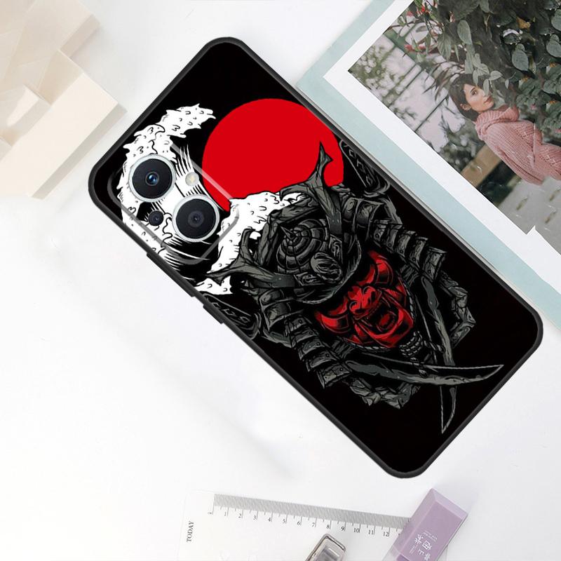 

Anime Japanese Samurai Case For OPPO Reno 11F 10 Pro 4 5 6 7 8 Lite 4Z 5Z 8T OPPO Find X5 X6 Pro X2 X3 Neo Cover For OPPO Find X5 Pro