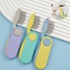 Dense Tooth Pet Hair Remover Foldable Pet Hair Cleaning Tool Dog Beauty Comb  Hair Cleaning