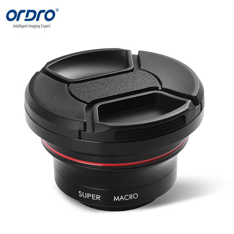 ORDRO 4K Pro 3-in-1 Wide-Angle & Macro Conversion Lens (CN version)