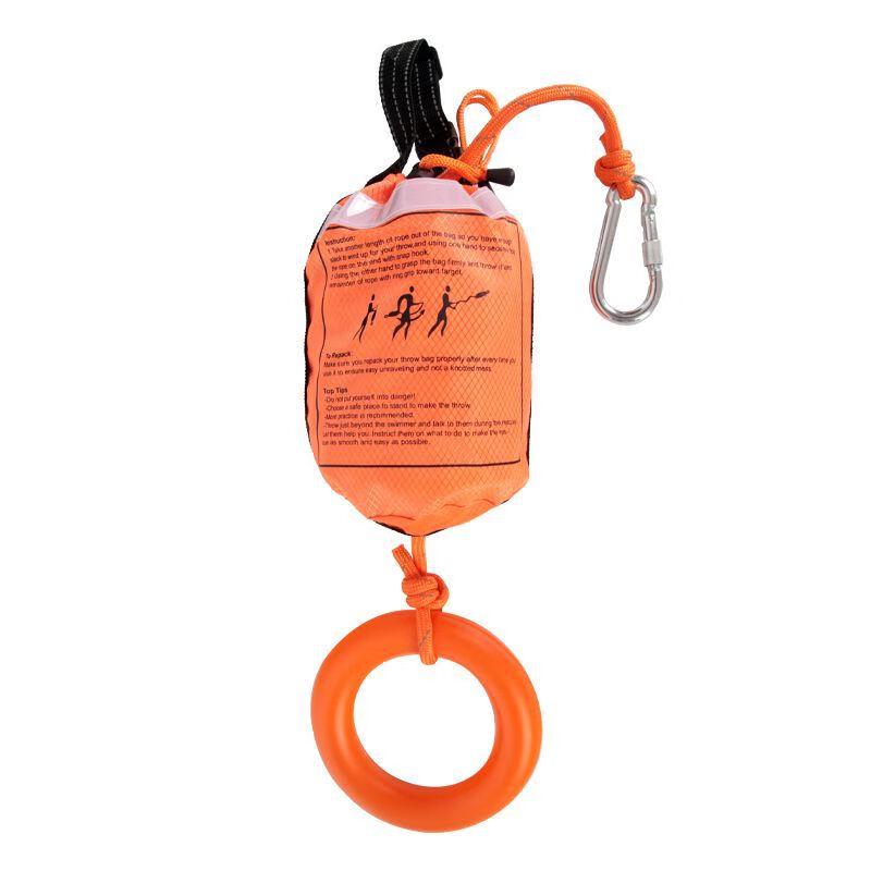 Reflective Water Rescue Throw Bag Rope 8mm x 100m