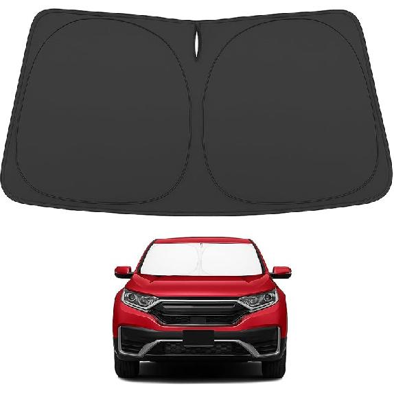 Proadsy 2025 Upgrade Front Windshield Sun Shade Foldable RAV4 Sunshade Protector Fit -2025 RAV-4 SUV Crossover, TRD Off-Road, LE XLE Premium Limited