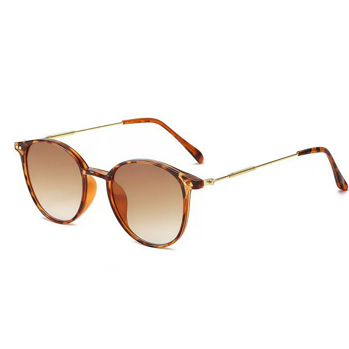 

1pc European and American retro women s fashionable sunglasses trend versatile summer sun shading and UV protection frame