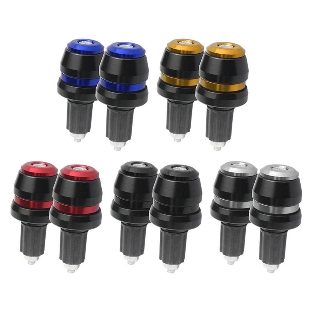 Anti-corrosion Universal Handle Plug Shock-absorbing Motorcycle End Cap Riding Accessories