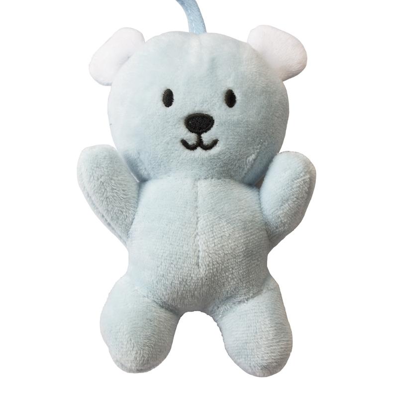 Crib Rattle Plush Bed Surrounding Hanging for Doll Early Education Soft Toy with Teething for Stroller Car for Seat Deco