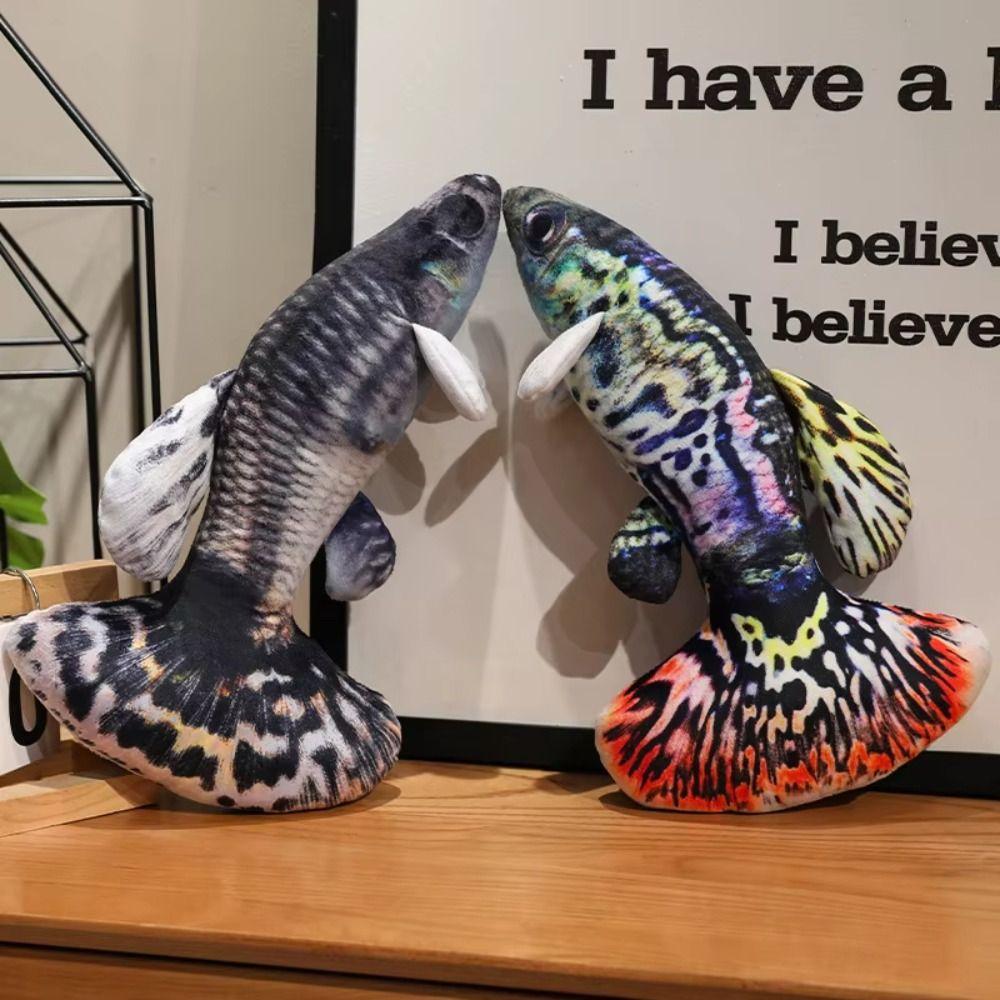Cartoon Cartoon Fish Stuffed Doll Stuffed Animal Fish Anime Pillow Dolls Home Decoration
