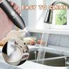 Rechargeable Milk Frother,Milk Frother Handheld,Coffee Mixer with Stand,Detachable StainlessSteel Whisk,forLattes,Cappuccino,Matcha,Etc. (Black)