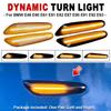Smoke Lens Dynamic Flowing LED Turn Signal Side Marker Light Blinker Lamp For BMW E60 E61 E90 E91 E87 E81 E84 E88 E93 E82 E46