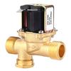 1 2  Brass Electric Solenoid Valve NC Normally Closed Water Inlet Valve (DC12V)