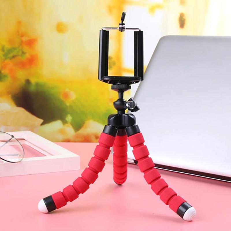 Statieven Voor Telefoon Mobiele Camera Houder Clip Smartphone Monopod Tripe Stand Octopus Mini Statief Statief Voor Telefoon