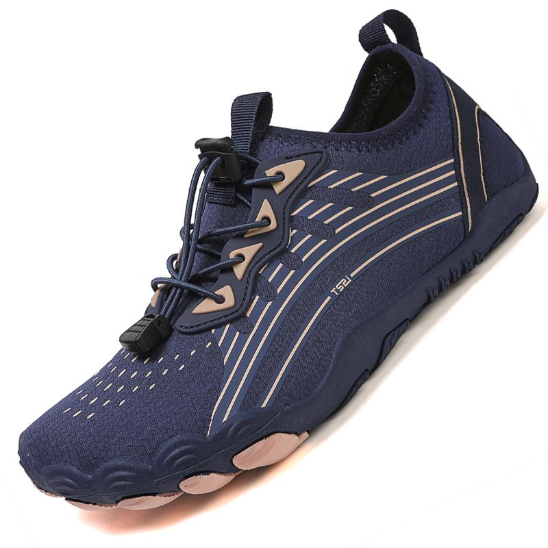 Schnelltrocknende Wasserschuhe für Damen Herren Leicht Atmungsaktive Aqua-Sneaker Rutschfeste Strand-Watschuhe zum Kajakfahren Surfen Tauchen