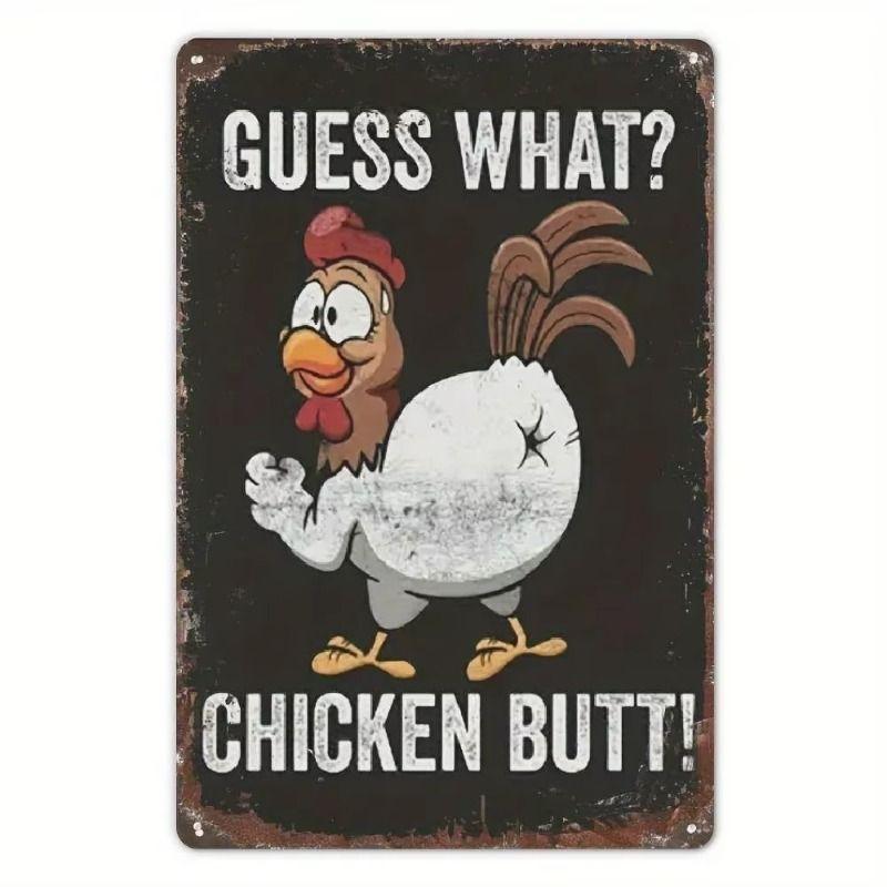 

Metal Wall Art Decorative Tin Sign Retro Plaque 20x30cm