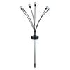 Outdoor Solar Firefly String Lights - Waterproof Decorative Stake Lights for Garden, Lawn, Tree, and Camping.