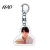 Long-lasting Anime Keychain Witch Hunter Acrylic Pendant Holder Ornamental Cat Vivid Character Expression Bag Accessory Collectible