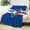 Toronto Blue Jays Baseball Blanket Blanket for Couch Sofa Travel Home Hiking Picni Bed Beding Flannel Blanket birthday gift