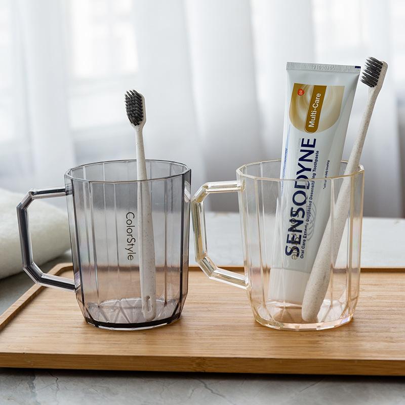 Creative Home Use High-end Couples Cup with Handle for Student Dormitory Toiletries
